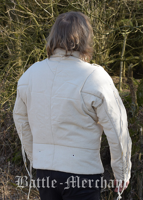 1216204500b_gambeson_arming_jacket Gepolstertes Rüstwams mit Nesteln