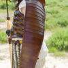 Manica- Gladiatoren Armschutz aus Leder