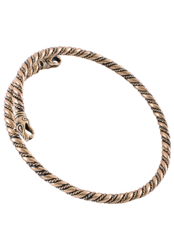1400071500d_armreif_oberarmreif_schmuck_wikinger_vikings Vikingský náramenník s vlčou hlavou