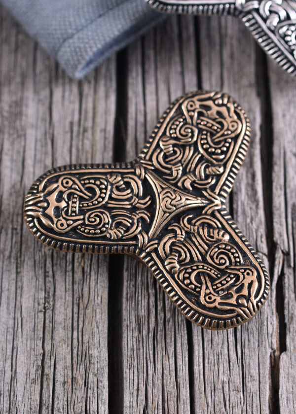 Vikingská trojlístková spona Tranby