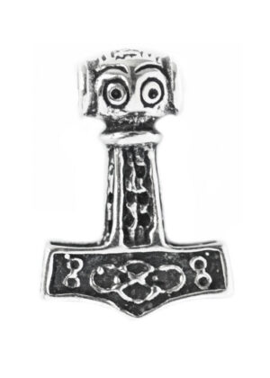 Prívesok Mjölnir, malé Thorovo kladivo zo striebra