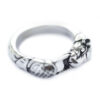 1404022900b_wikinger_ring_silber_hund Wikinger Ring mit Hundekopf, Silber