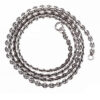 Wikinger Halskette aus Silber, 55 cm