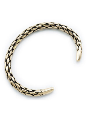 1404118400 Armreif massiv aus Bronze