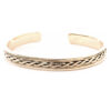 Armreif mit keltischer Ornamentik, Bronze