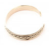 Armreif mit keltischer Ornamentik, Bronze