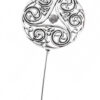 Keltische Brosche Triskele aus Silber