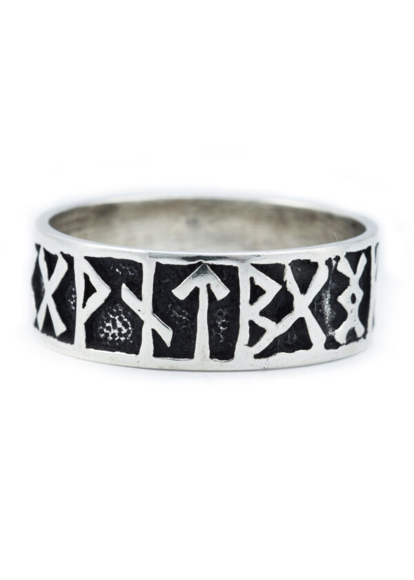 1404230500_Runen_Ring_Silber_Wikinger Vikingský prsteň s runami zo striebra, rôzne veľkosti