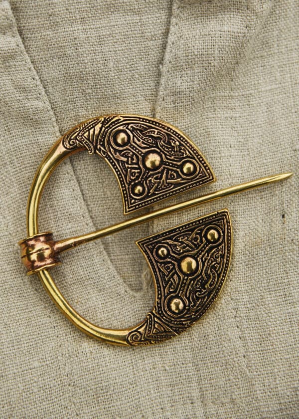 Vikingská spona odevu Kilkenny z bronzu