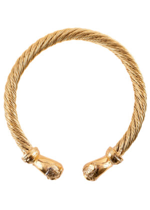 1416425000_torque_torc_snettisham_messing_mittelalter_schmuck-1 Großer Torque aus Snettisham - Replik aus vergoldetem Messing