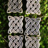 1416950150b_plaettchen_messing_keltischer_knoten_diy_mittelalter_lagerleben_ Plättchen aus Messing mit keltischem Knoten, Beschlag für DIY-Projekte (6 Stück)