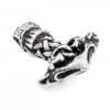 Thorshammer mit Helm, Silber