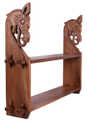 1504010803_wikinger_holzregal_regal_holz_moebel_mittelalter_wandregal Wikinger Holzregal Drachenkopf, groß