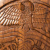 Irminsul, massive Holzscheibe
