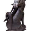 1504811022b_trinkhornstaender_holz_wolf-2 Wolf, Trinkhornständer aus Holz, braun