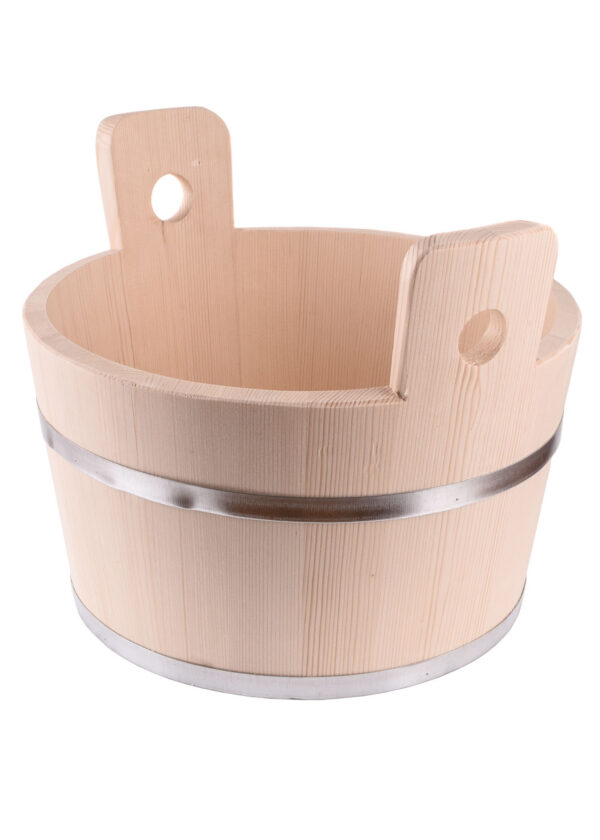 1540251310_bottich_fichtenholz_15liter Bottich aus Fichtenholz, ca. 15 Liter