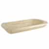 Drevené koryto z lipového dreva, hladké, utesnené, cca 45 x 23 x 6 cm