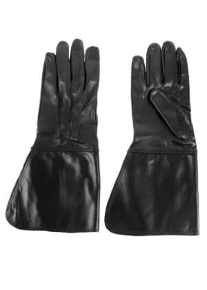 Stulpenhandschuhe, schwarz