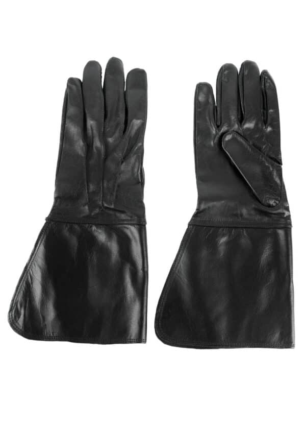 Stulpenhandschuhe, schwarz