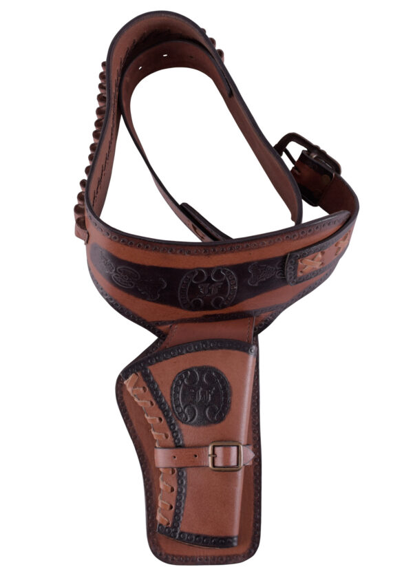 161600050_western_revolver_guertel Western Revolver Gürtel mit einem Holster