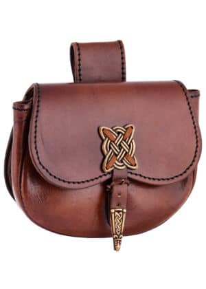 Gürteltasche mit keltischen Zierbeschlägen