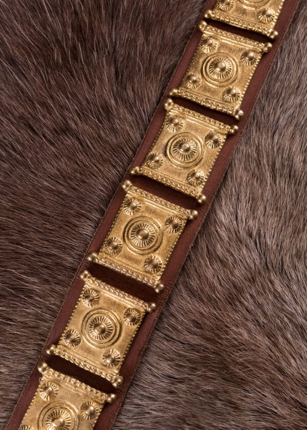 Cingulum, Legionärs-Gürtel, RGZM, Leder und Messing