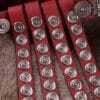 Cingulum, Römischer Gürtel Typ Mainz, Leder u. Messing (verzinnt)