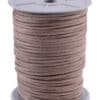 Lederband, Vierkantriemen 2,8 mm, verschiedene Farben, 50 m Rolle