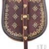 Tarsoly Tasche, Wikinger-Gürteltasche aus Leder