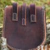 Tarsoly Tasche, Wikinger-Gürteltasche aus Leder