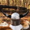 Hörnerhelm, 1,3 mm Stahl