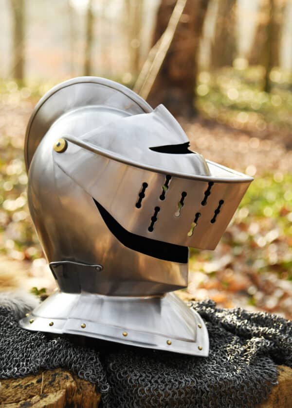 Visierhelm, ca. 1520, 1,6 mm Stahl