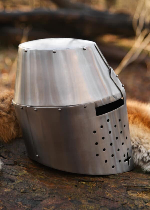 Grosser Helm Pembridge, ca. 1370, 2 mm Stahl