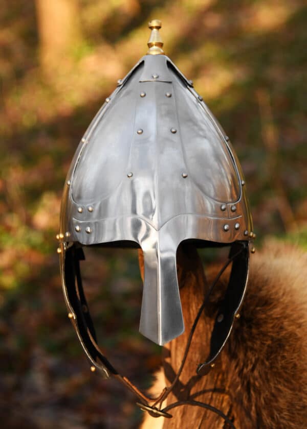 Germanischer Spangenhelm um ca. 500 n. Chr., 1,6 mm Stahl