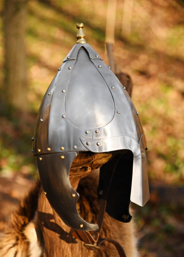 Germanischer Spangenhelm um ca. 500 n. Chr., 1,6 mm Stahl