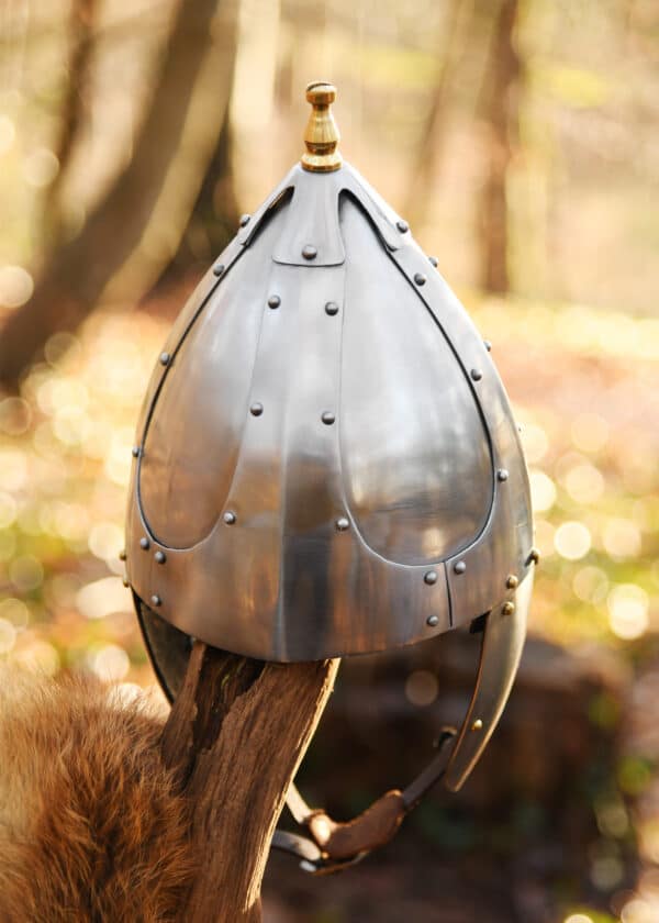 Germanischer Spangenhelm um ca. 500 n. Chr., 1,6 mm Stahl