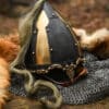 Rus-Helm mit Pferdehaarbusch