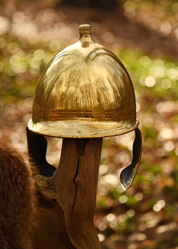 Republikanischer Montefortino Helm, Typ - A -, Messing