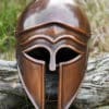 Italo-Korintherhelm, Stahl in Antikfinish