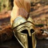 Italo-Korintherhelm mit Helmbusch, 1,3 mm Messing