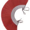Römischer Metall-Helmbusch, Crista, rot