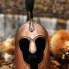 Griechischer Helm aus Troja mit Helmbusch