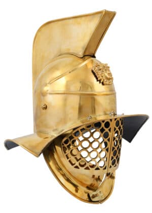Gladiatoren Helm Pompeji, Messing