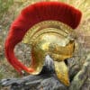 Prunkhelm der römischen Prätorianer-Garde, Messing