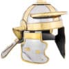 Niedermörmter Italic -H-, Römerhelm, Stahl und Messing