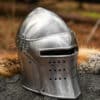 Beckenhaube mit Visier, 1,6 mm Stahl