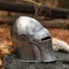 Beckenhaube mit Visier, 1,6 mm Stahl