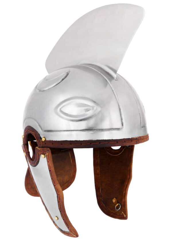 Spätrömischer Centurion Helm (Intercisa IV), Stahl