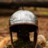 Spätrömischer Centurion Helm (Intercisa IV), Stahl