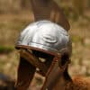 Spätrömischer Centurion Helm (Intercisa IV), Stahl